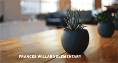 Desktop Screenshot of franceswillard.schools.kckps.org