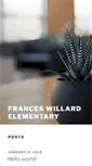 Mobile Screenshot of franceswillard.schools.kckps.org