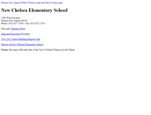 Tablet Screenshot of newchelsea.schools.kckps.org