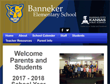 Tablet Screenshot of banneker.schools.kckps.org
