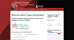 Desktop Screenshot of marktwain.schools.kckps.org