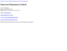 Tablet Screenshot of emerson.schools.kckps.org